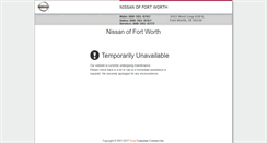 Desktop Screenshot of nissanfortworth.totalcustomerconnect.com